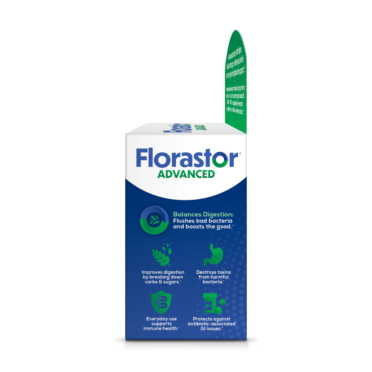 Florastor® Advanced Gas & Bloat Probiotic & Digestive Supplement - Image 5
