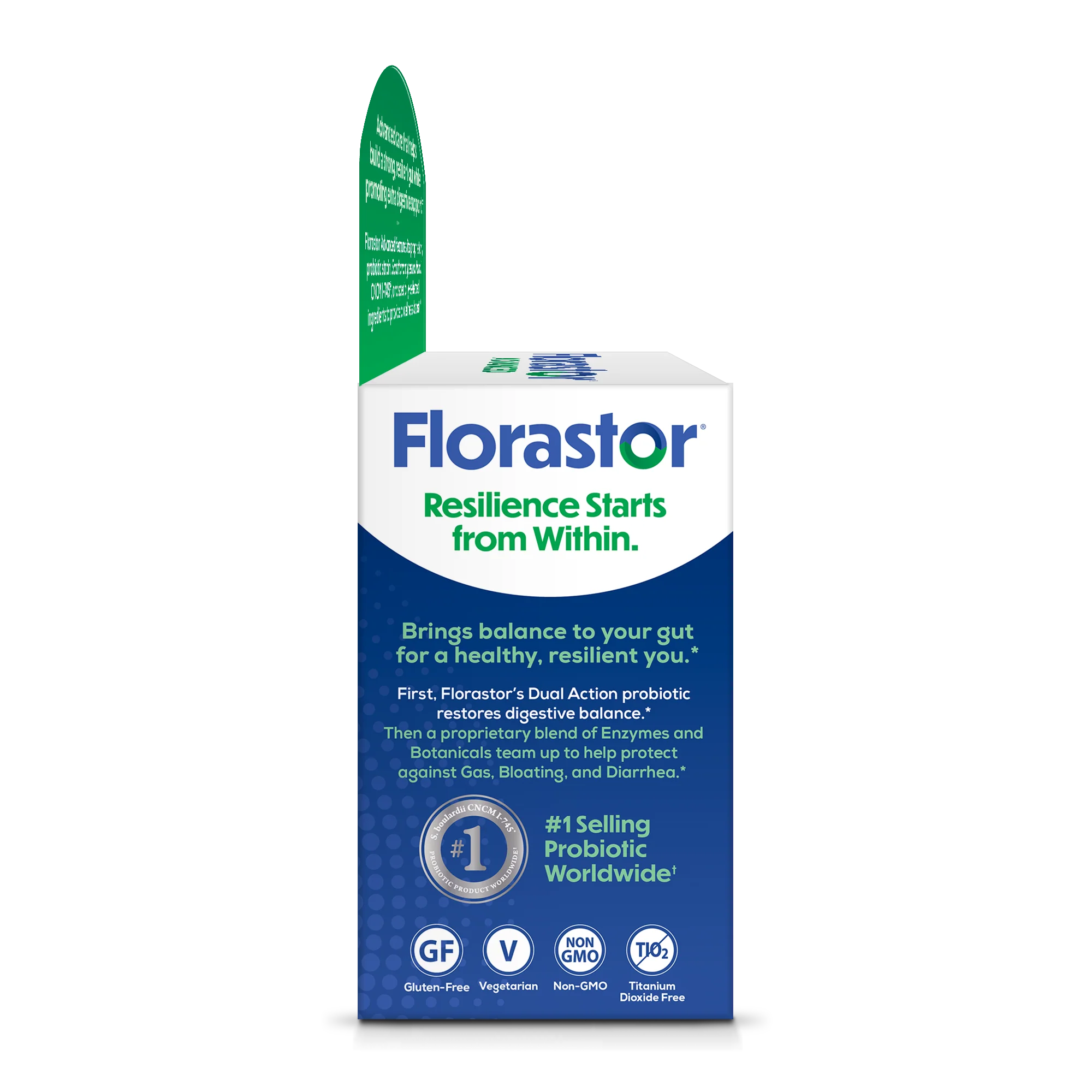 Florastor® Advanced Gas & Bloat Probiotic & Digestive Supplement - Image 6