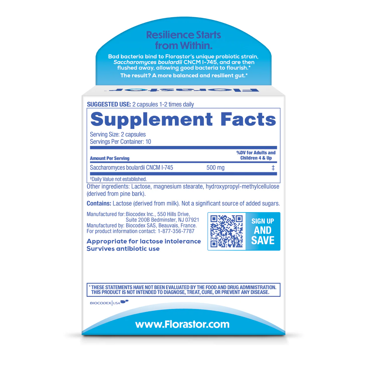 Florastor® Dual Action Probiotic Supplement: The Last Probiotic You'll Ever Need™️ - Image 3
