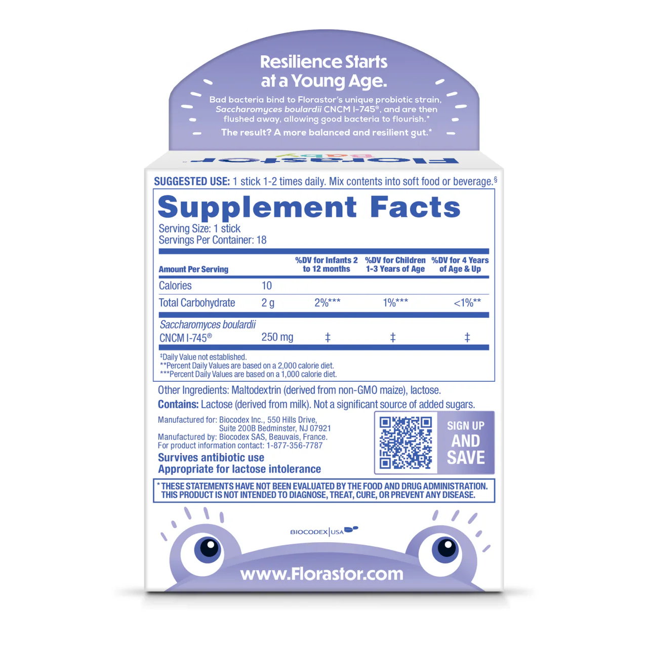 FlorastorBaby® Dual Action Probiotic Supplement - Image 3