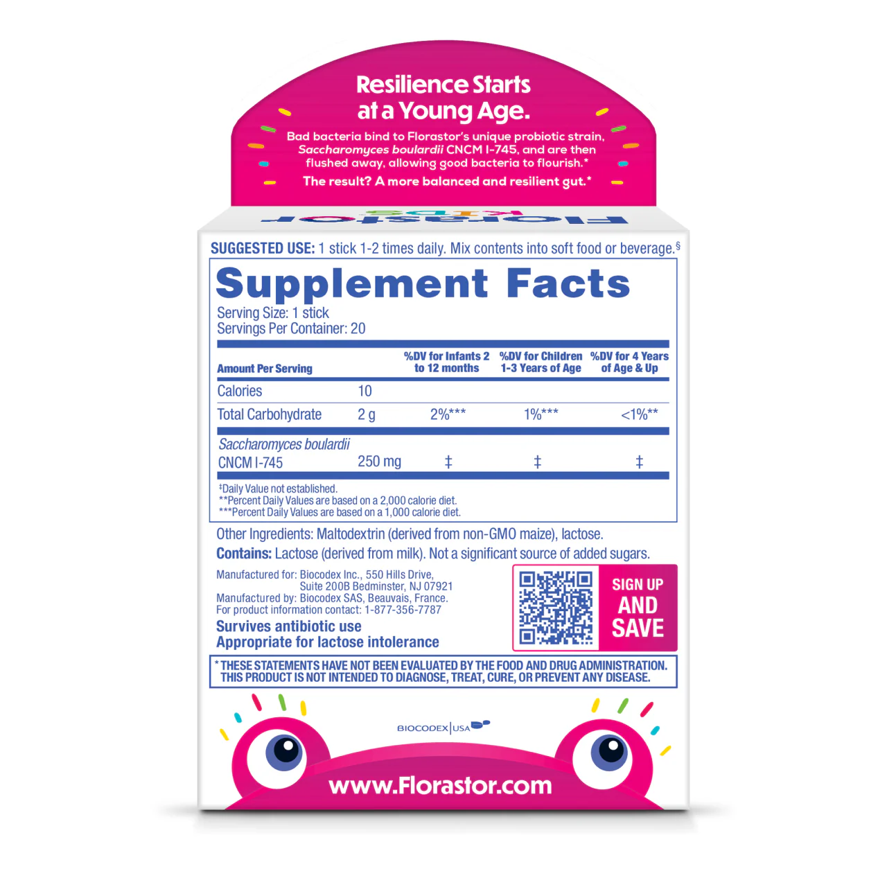 FlorastorKids® Dual Action Probiotic Supplement - Image 3